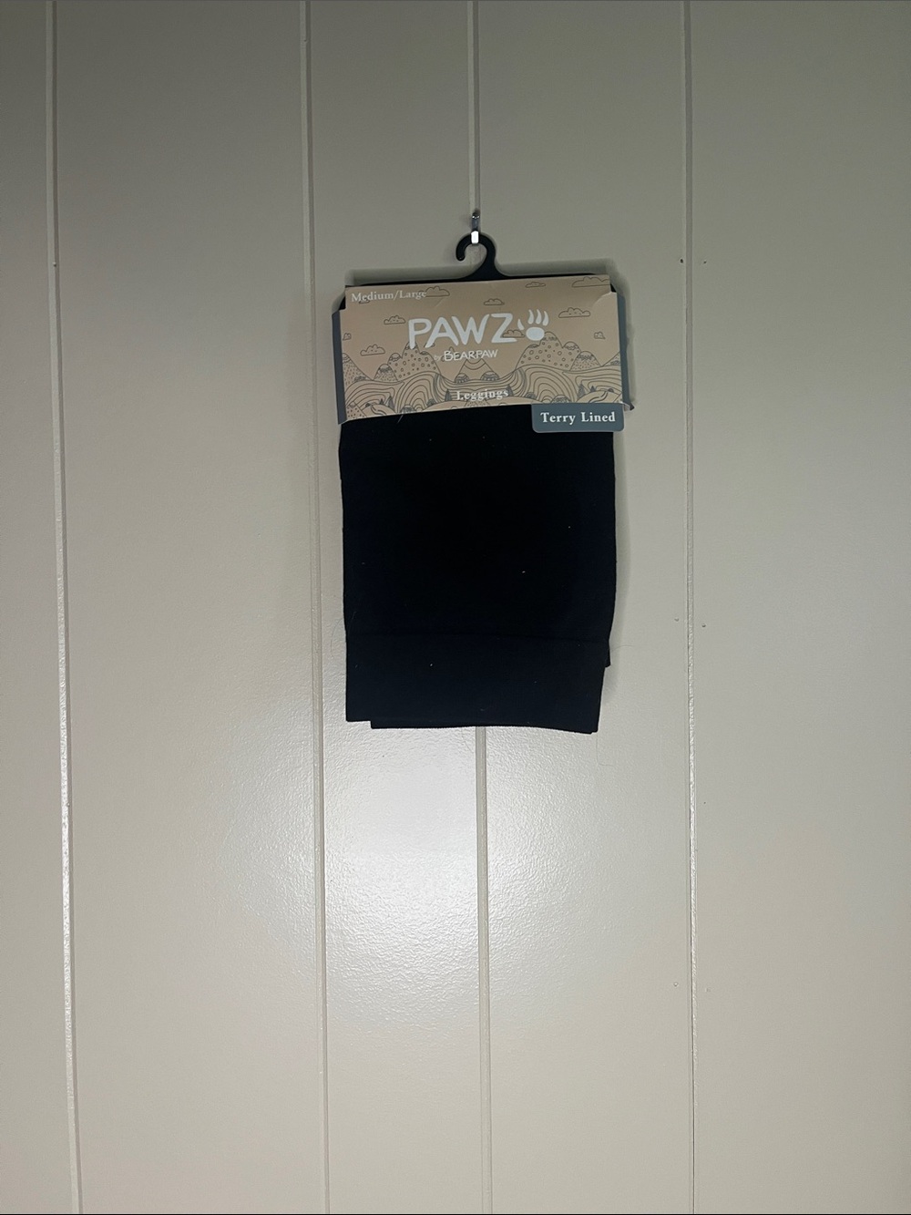 PAWZ Black Terry-Lined Pet Booties